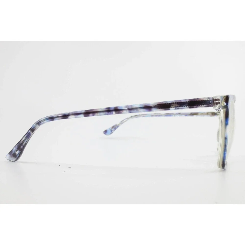 Christian Siriano CM 20212 GR/BL Blue Grey Tortoise Rectangular Eyeglass Frames